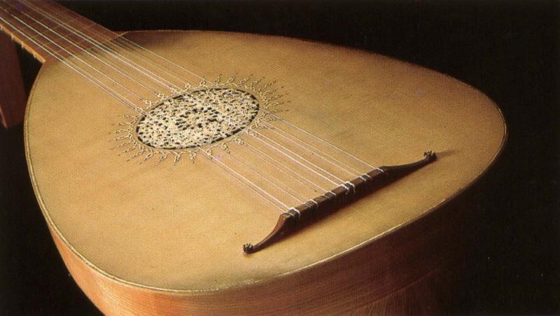 Giovanni Lanfranco This Guoqin curriculum has six strings, there is one of the five kinds of match. oil painting image
